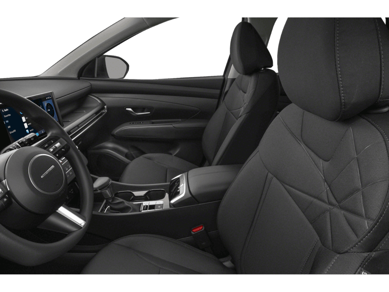 2025 Hyundai Tucson SE - Interior Driver's Side with Door Open, Front Seat Feature