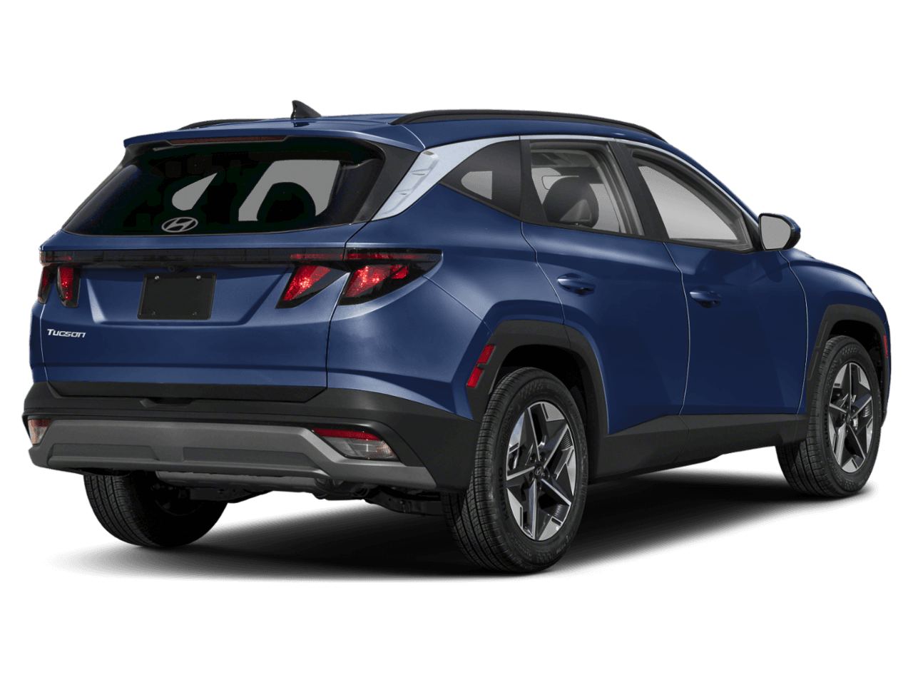 2025 Hyundai Tucson SEL - Rear 3/4, facing to the right