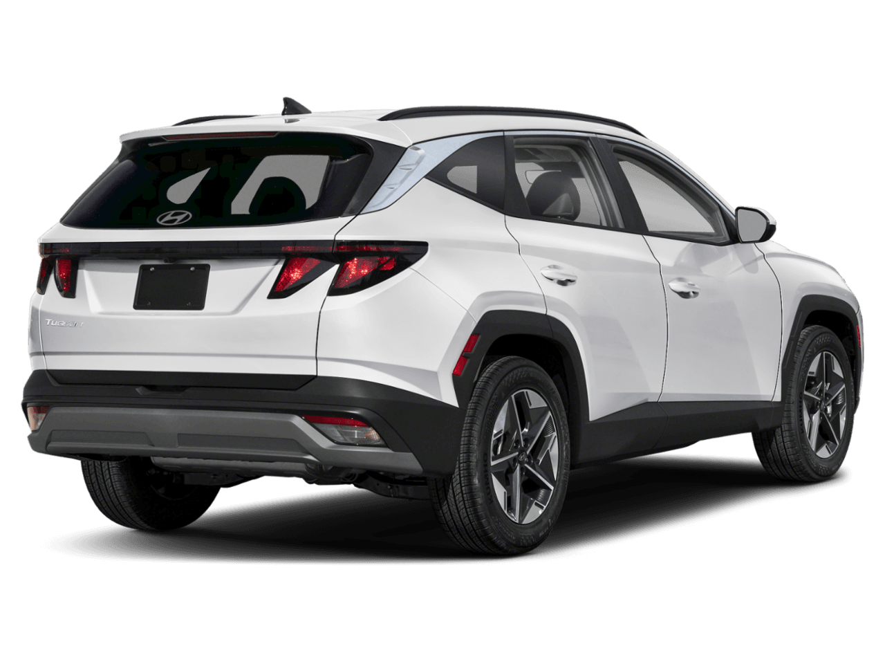 2025 Hyundai Tucson SEL - Rear 3/4, facing to the right