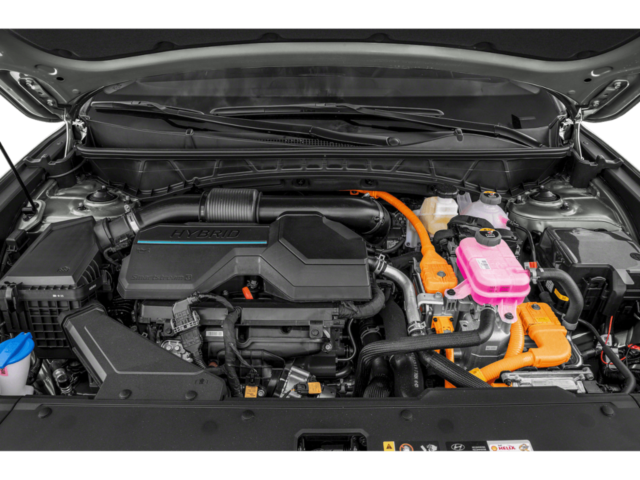 2025 Hyundai Tucson Hybrid Blue - Interior Engine Shot Feature