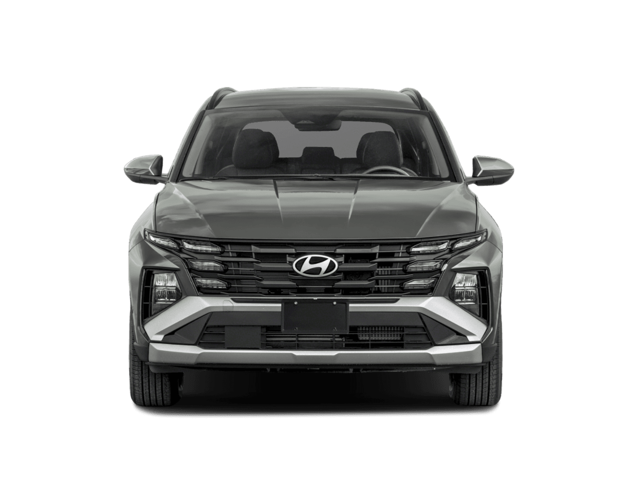 2025 Hyundai Tucson Hybrid Blue - Front (full)