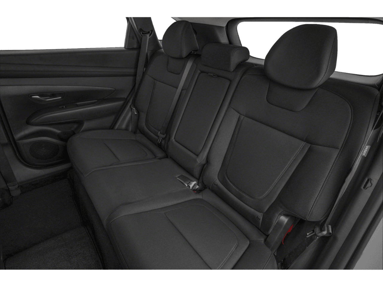2025 Hyundai Tucson Hybrid Blue - Interior Rear seats