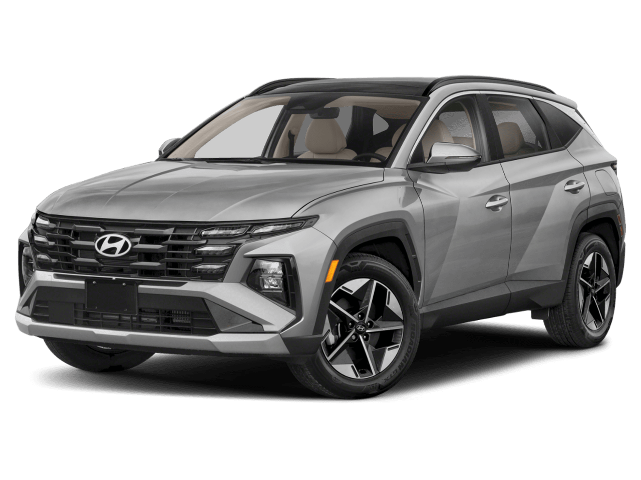 2025 Hyundai Tucson Hybrid SEL Convenience - Front 3/4, facing to the left