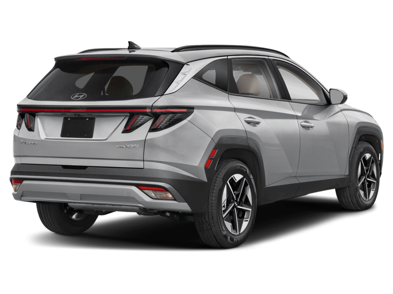 2025 Hyundai Tucson Hybrid SEL Convenience - Rear 3/4, facing to the right