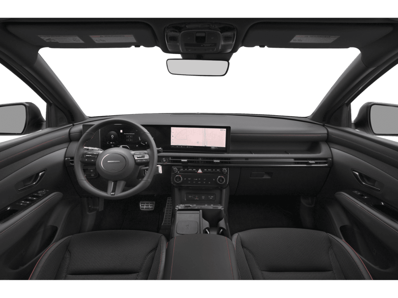 2025 Hyundai Tucson Hybrid N Line - Interior Full Dash Basic