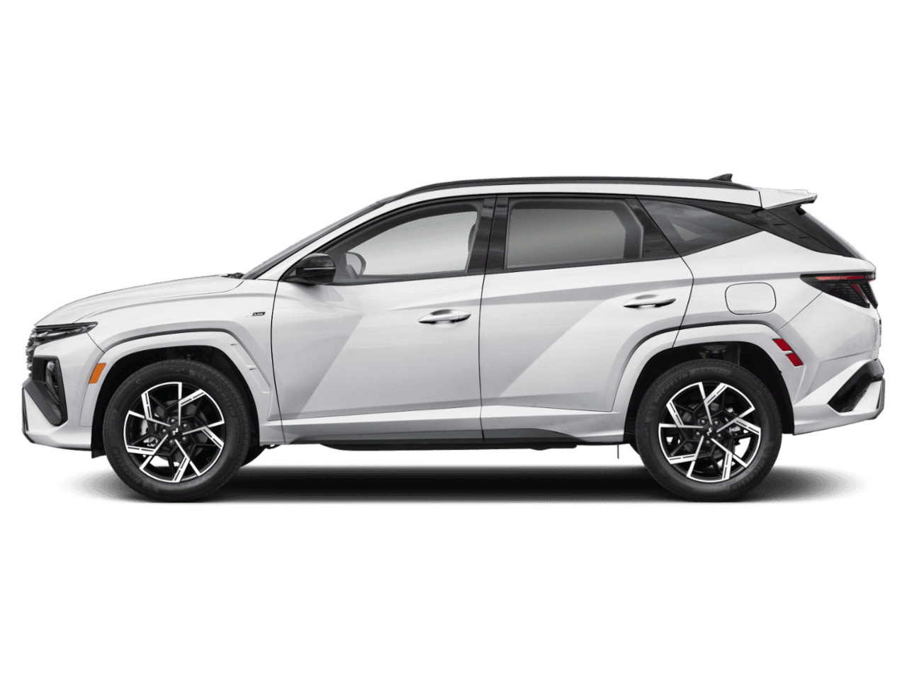 2025 Hyundai Tucson Hybrid N Line - Profile, facing to the left