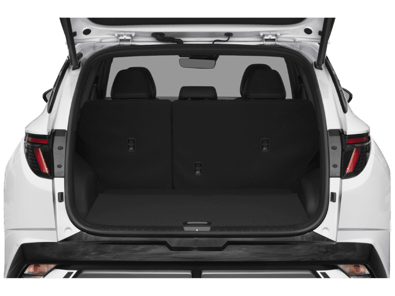 2025 Hyundai Tucson Hybrid N Line - Interior Trunk with Hatch Open Feature