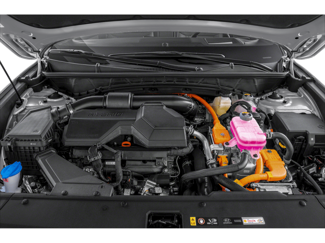 2025 Hyundai Tucson Hybrid Limited - Interior Engine Shot Feature