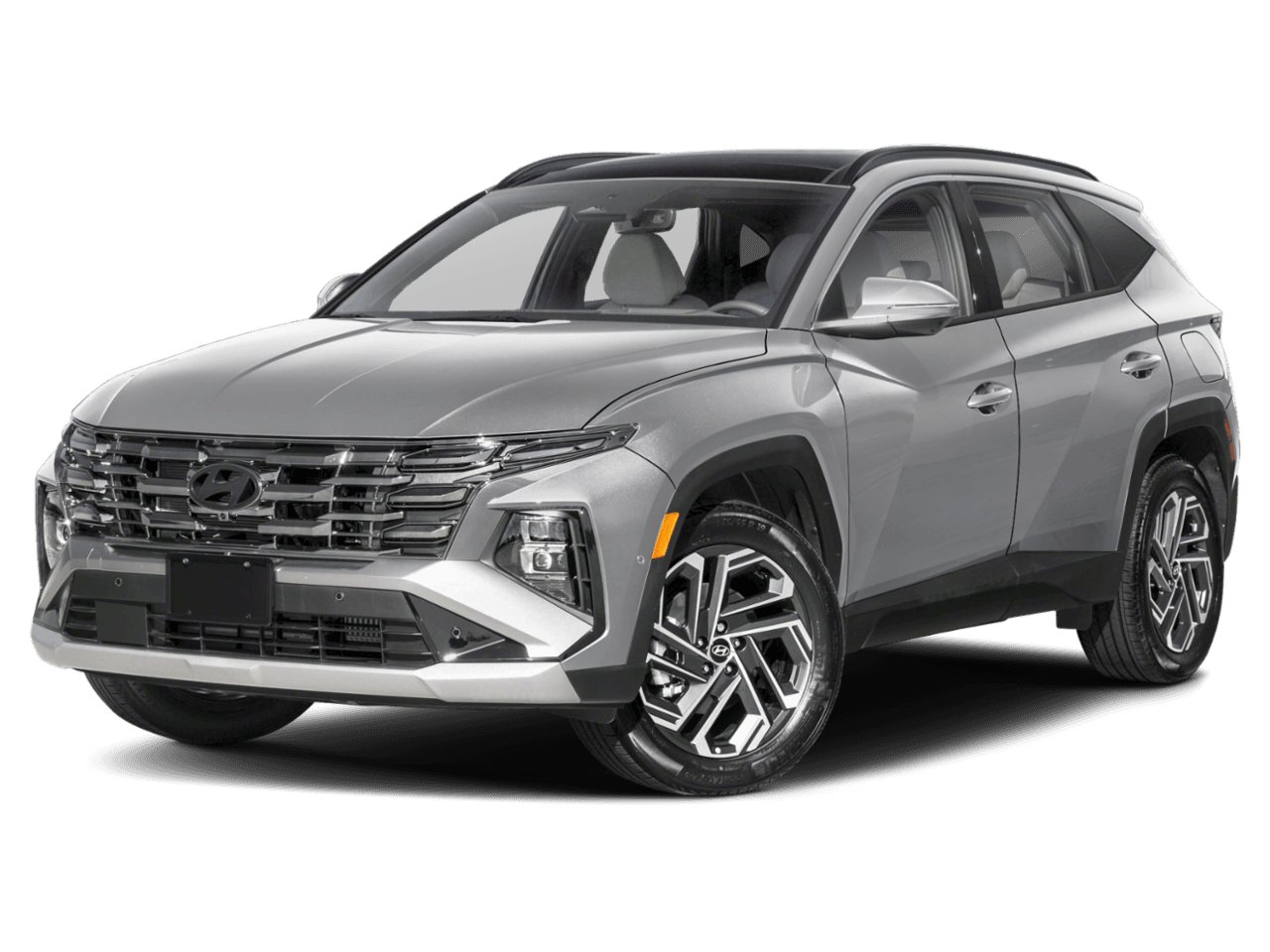 2025 Hyundai Tucson Hybrid Limited - Front 3/4, facing to the left