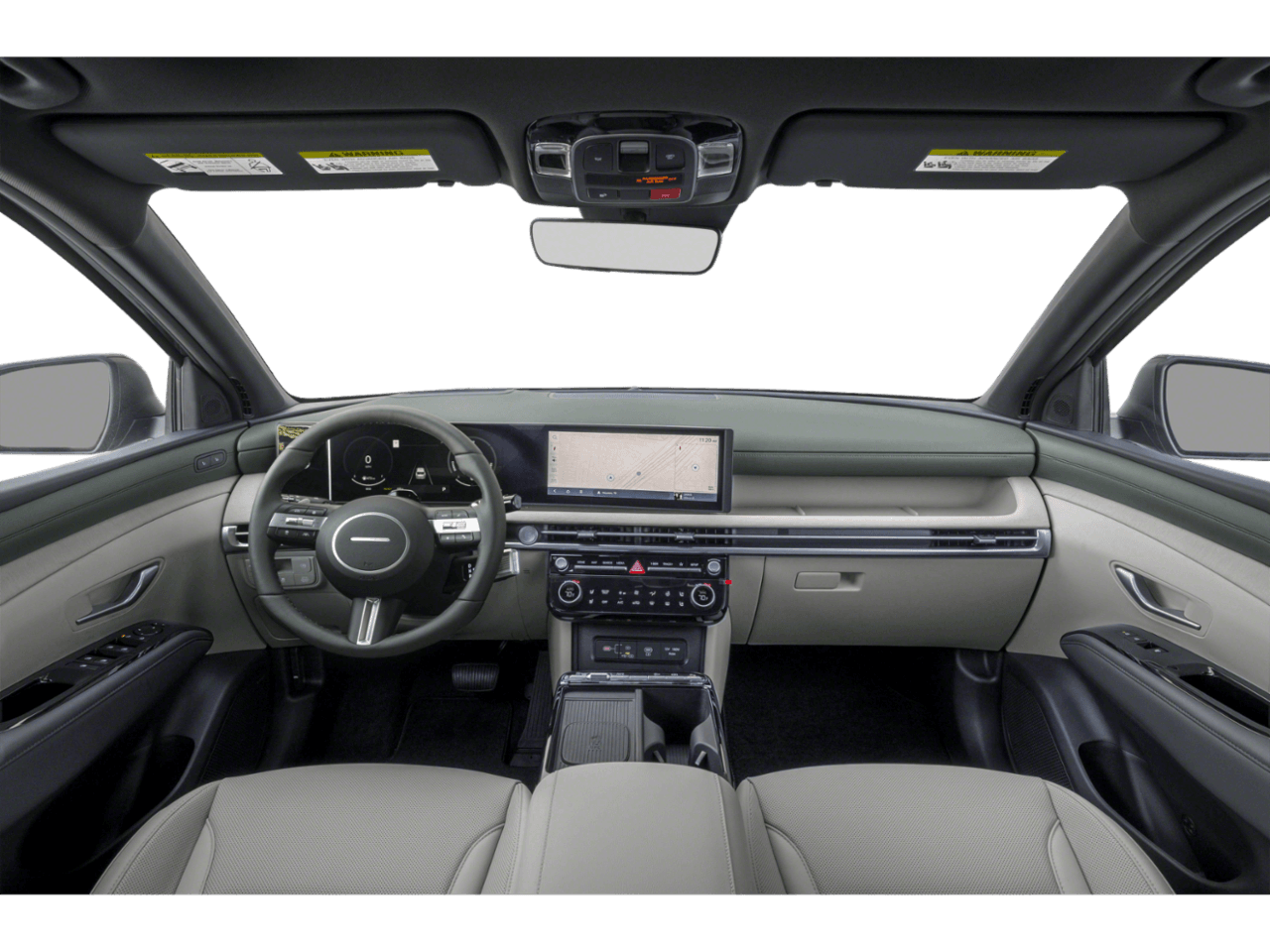 2025 Hyundai Tucson Hybrid Limited - Interior Full Dash Basic