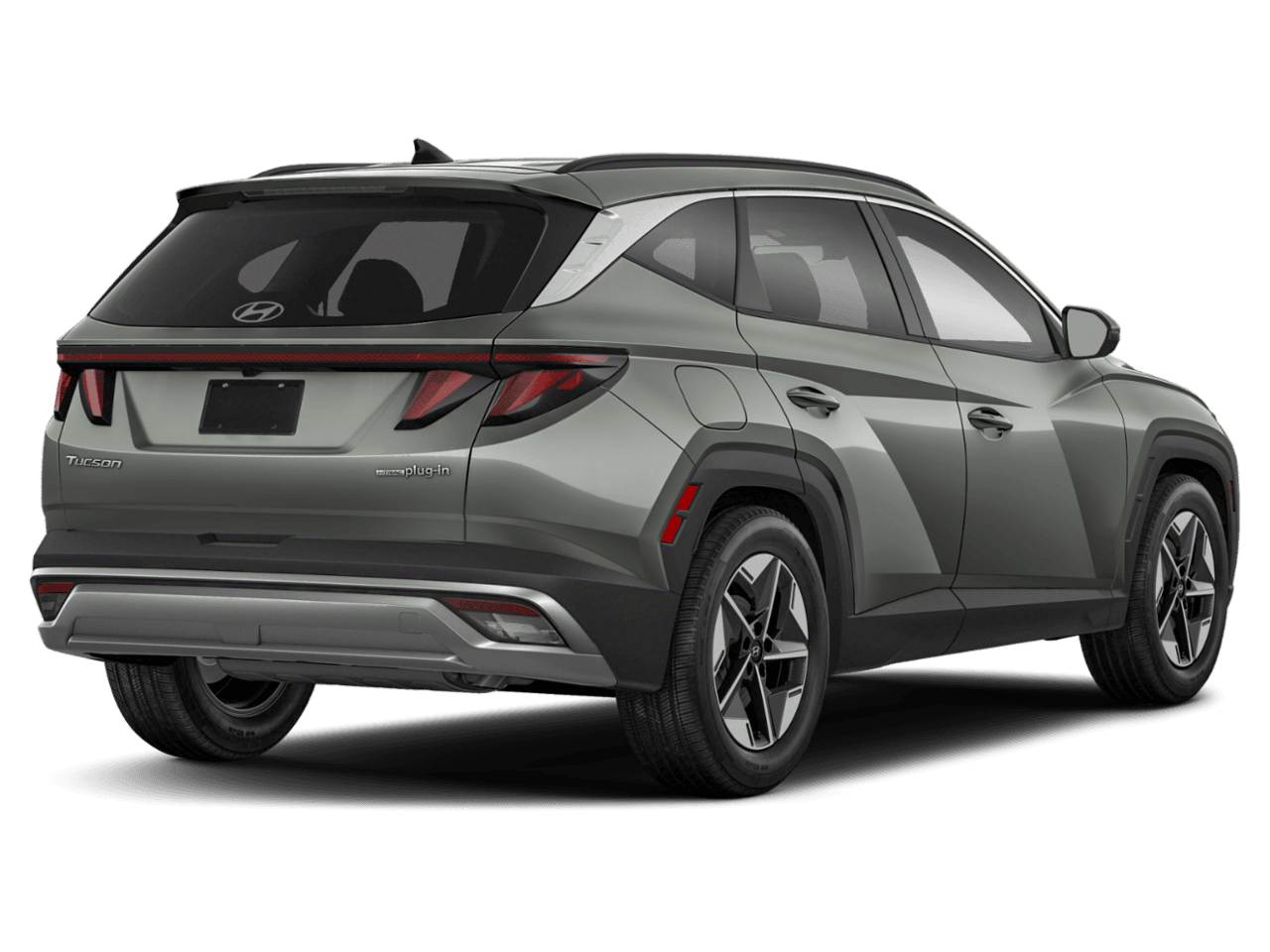 2025 Hyundai Tucson Plug-In Hybrid SEL - Rear 3/4, facing to the right
