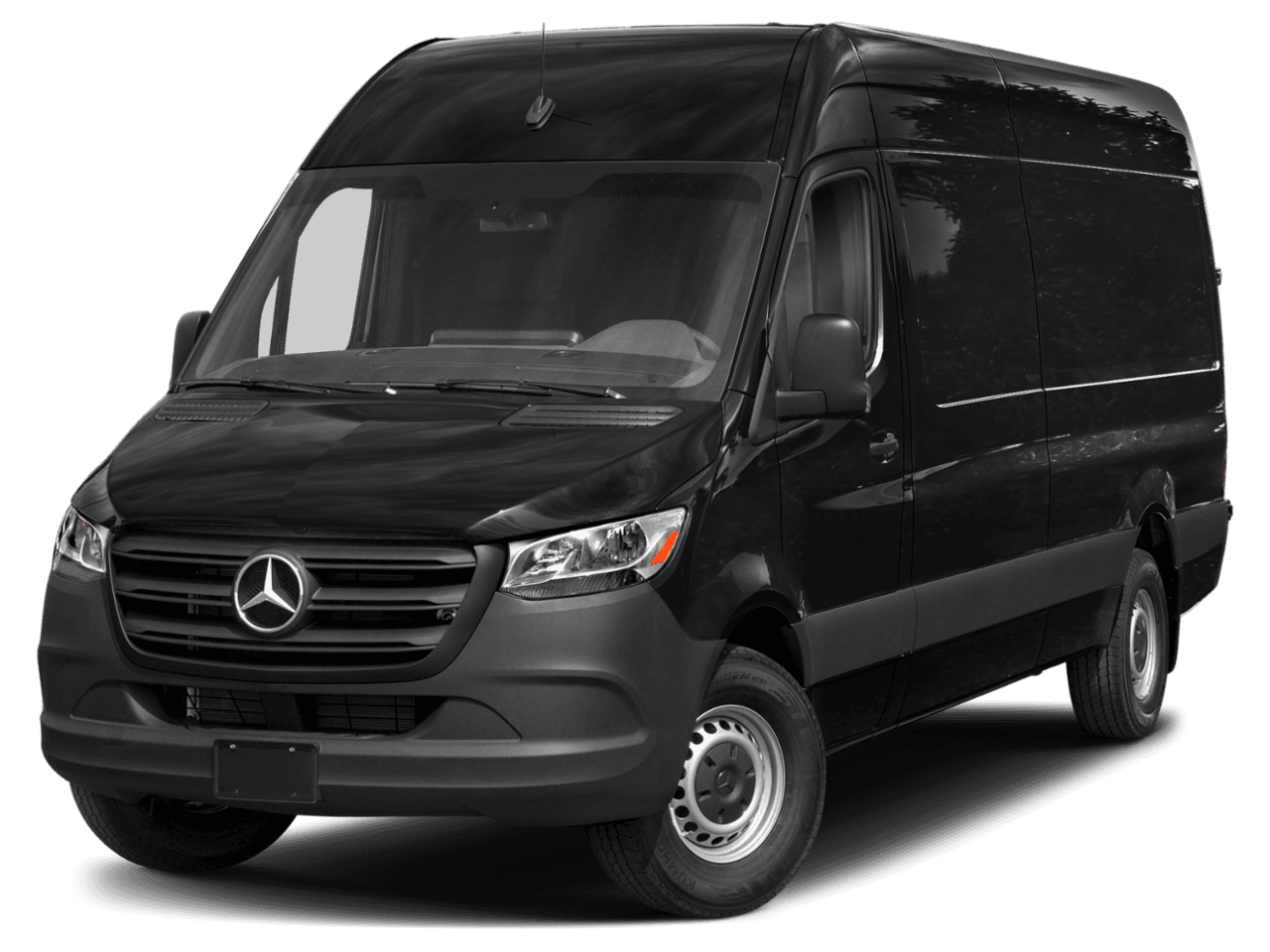 2025 Mercedes-Benz Sprinter Cargo Van  - Front 3/4, facing to the left