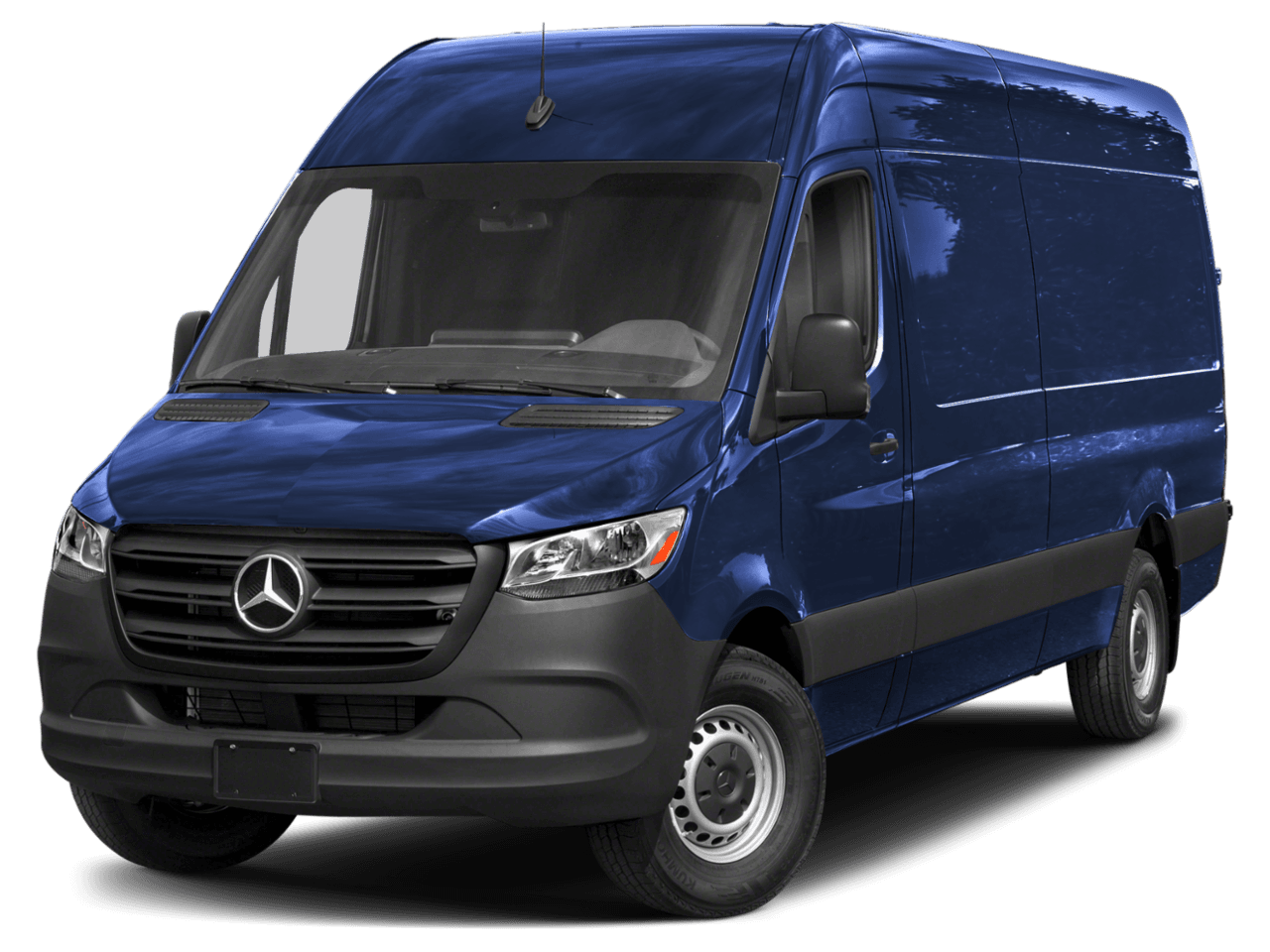 2025 Mercedes-Benz Sprinter Cargo Van  - Front 3/4, facing to the left