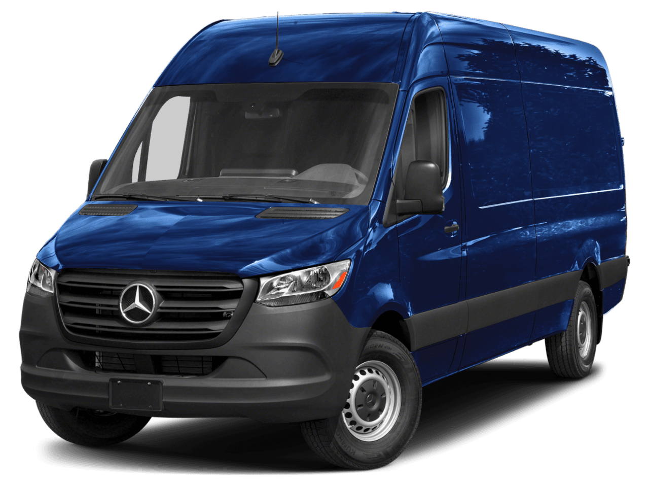 2025 Mercedes-Benz Sprinter Cargo Van  - Front 3/4, facing to the left