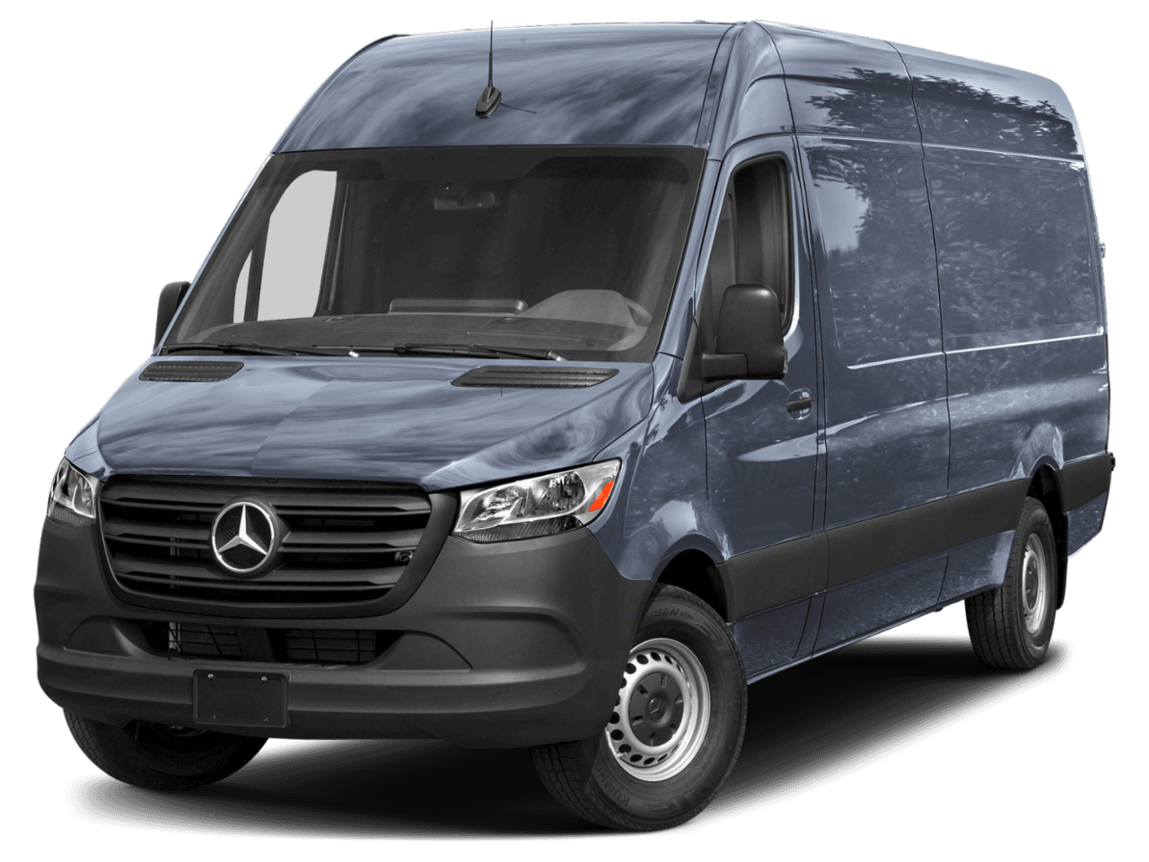 2025 Mercedes-Benz Sprinter Cargo Van  - Front 3/4, facing to the left
