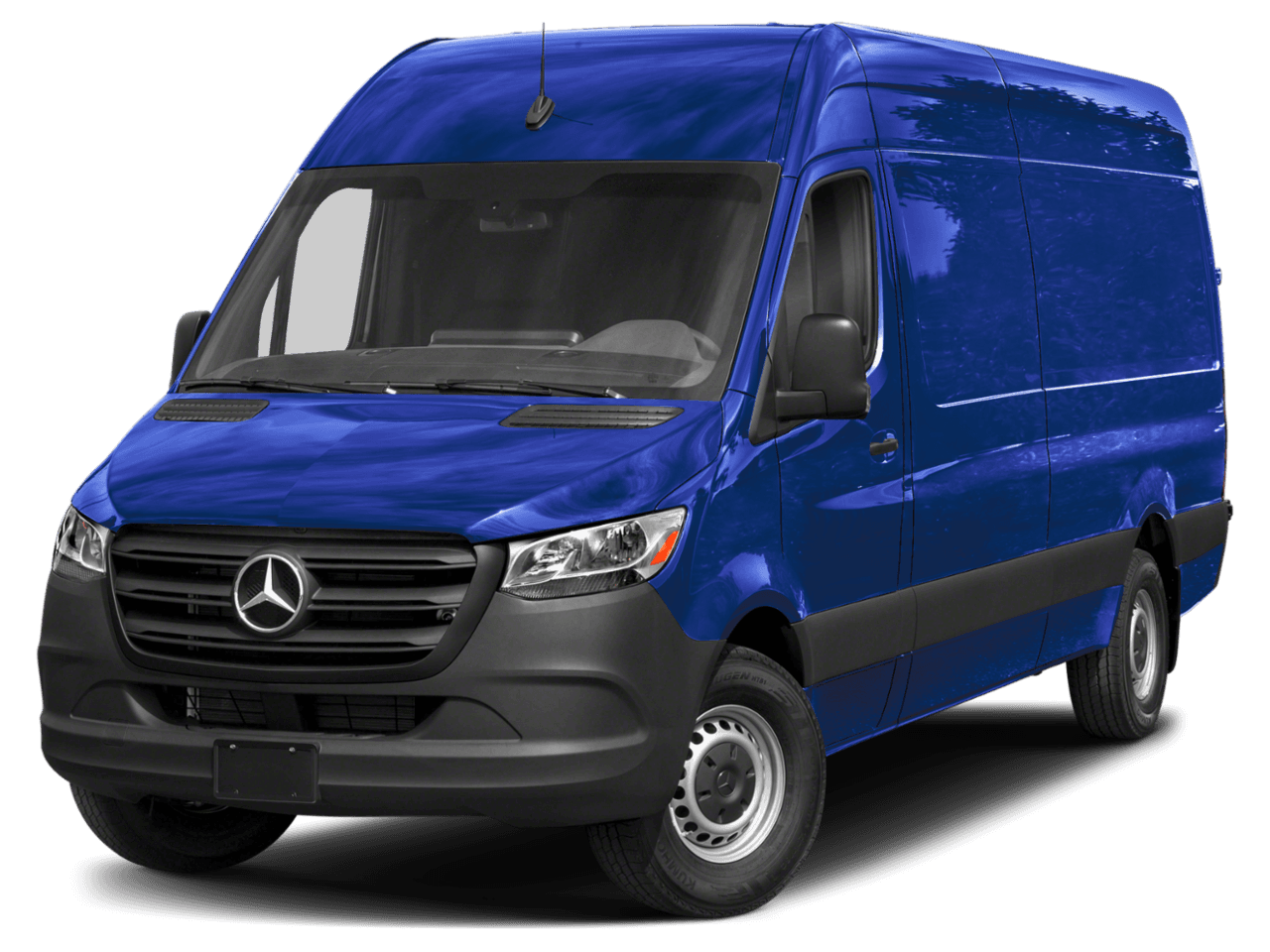 2025 Mercedes-Benz Sprinter Cargo Van  - Front 3/4, facing to the left
