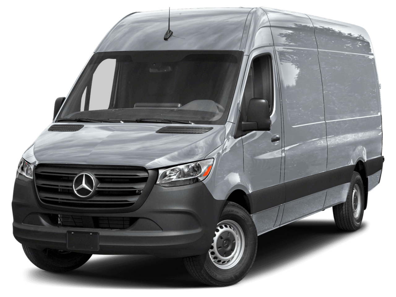 2025 Mercedes-Benz Sprinter Cargo Van  - Front 3/4, facing to the left