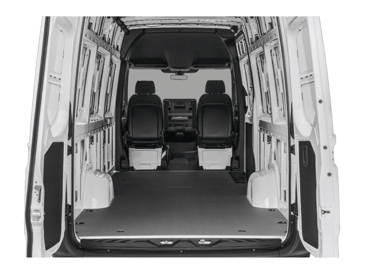 2025 Mercedes-Benz Sprinter Cargo Van  - Interior Trunk with Hatch Open Feature