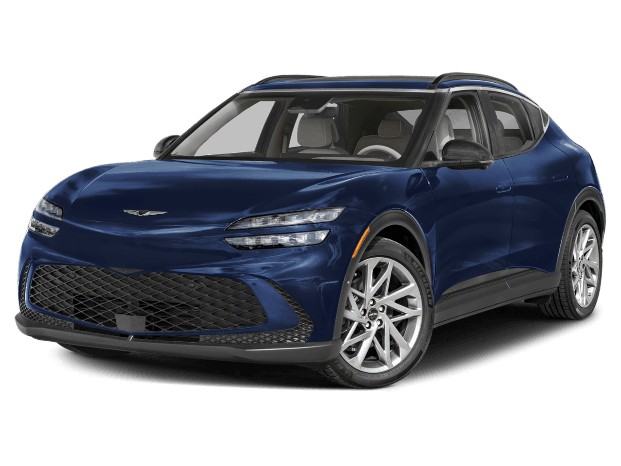 2025 Genesis GV60 Advanced - Front 3/4, facing to the left