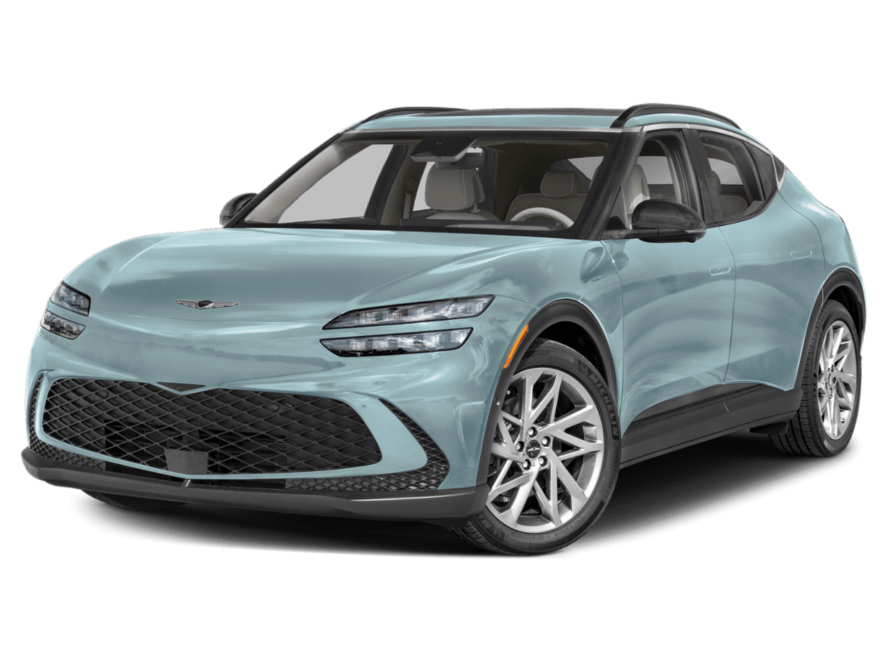 2025 Genesis GV60 Advanced - Front 3/4, facing to the left