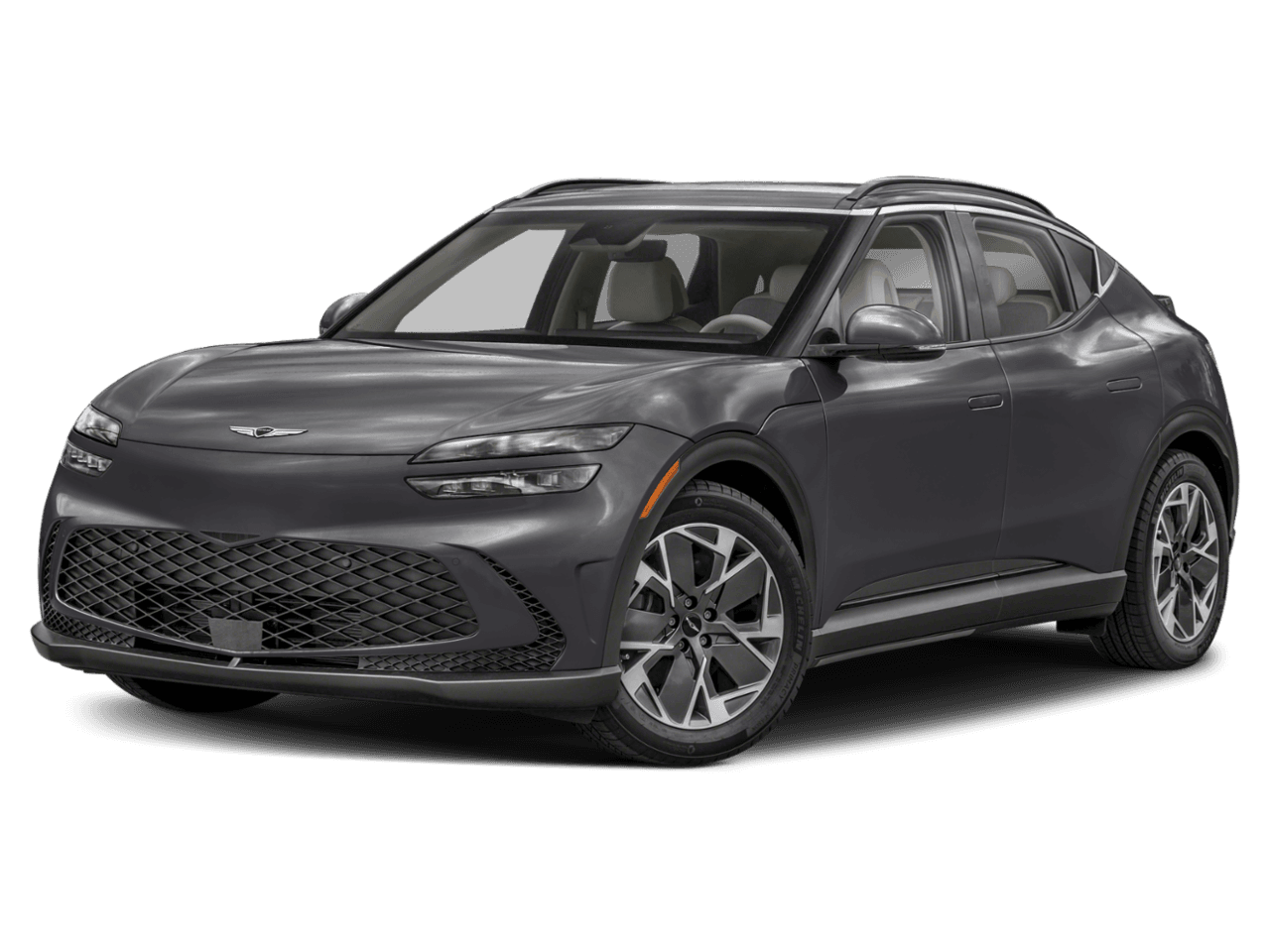 2025 Genesis GV60 Standard - Front 3/4, facing to the left
