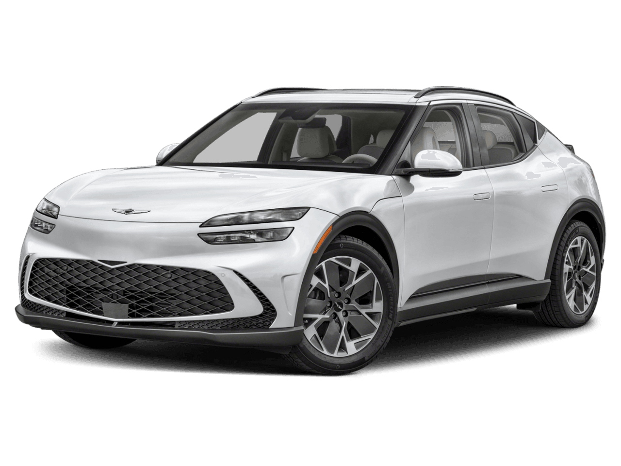 2025 Genesis GV60 Standard - Front 3/4, facing to the left