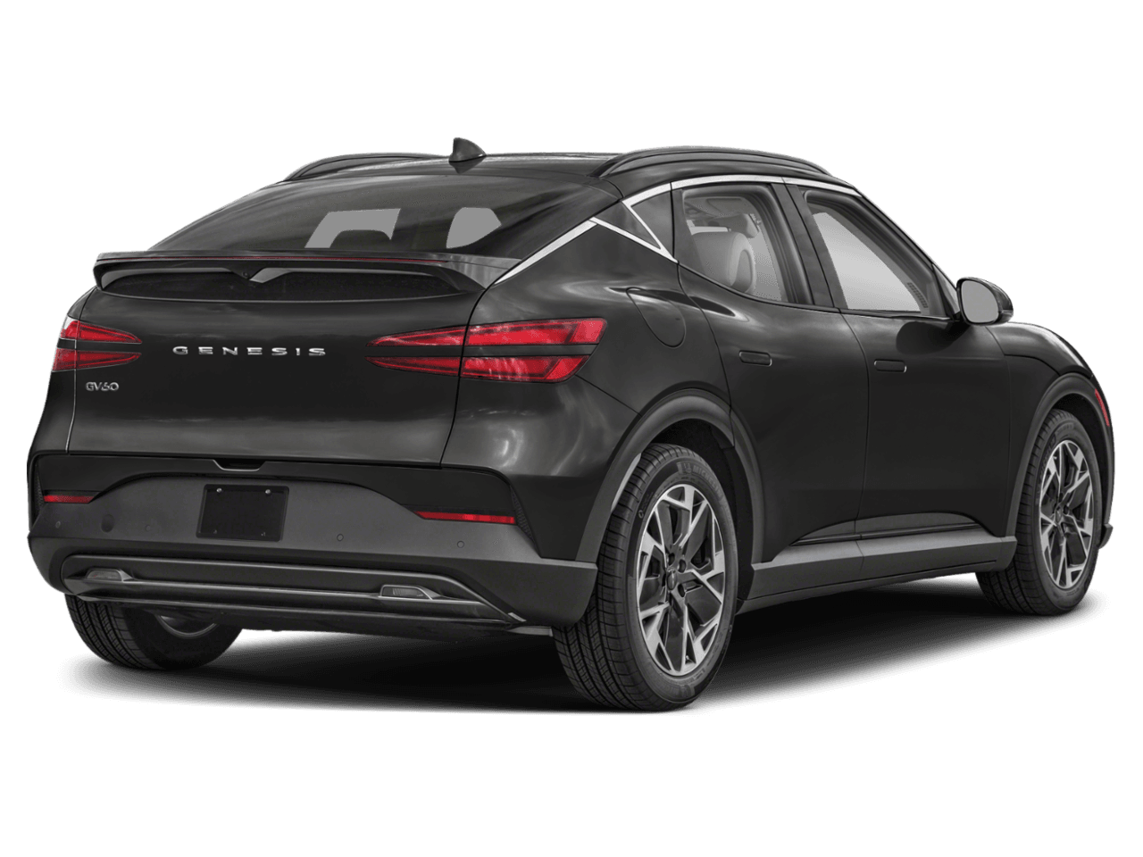 2025 Genesis GV60 Standard - Rear 3/4, facing to the right