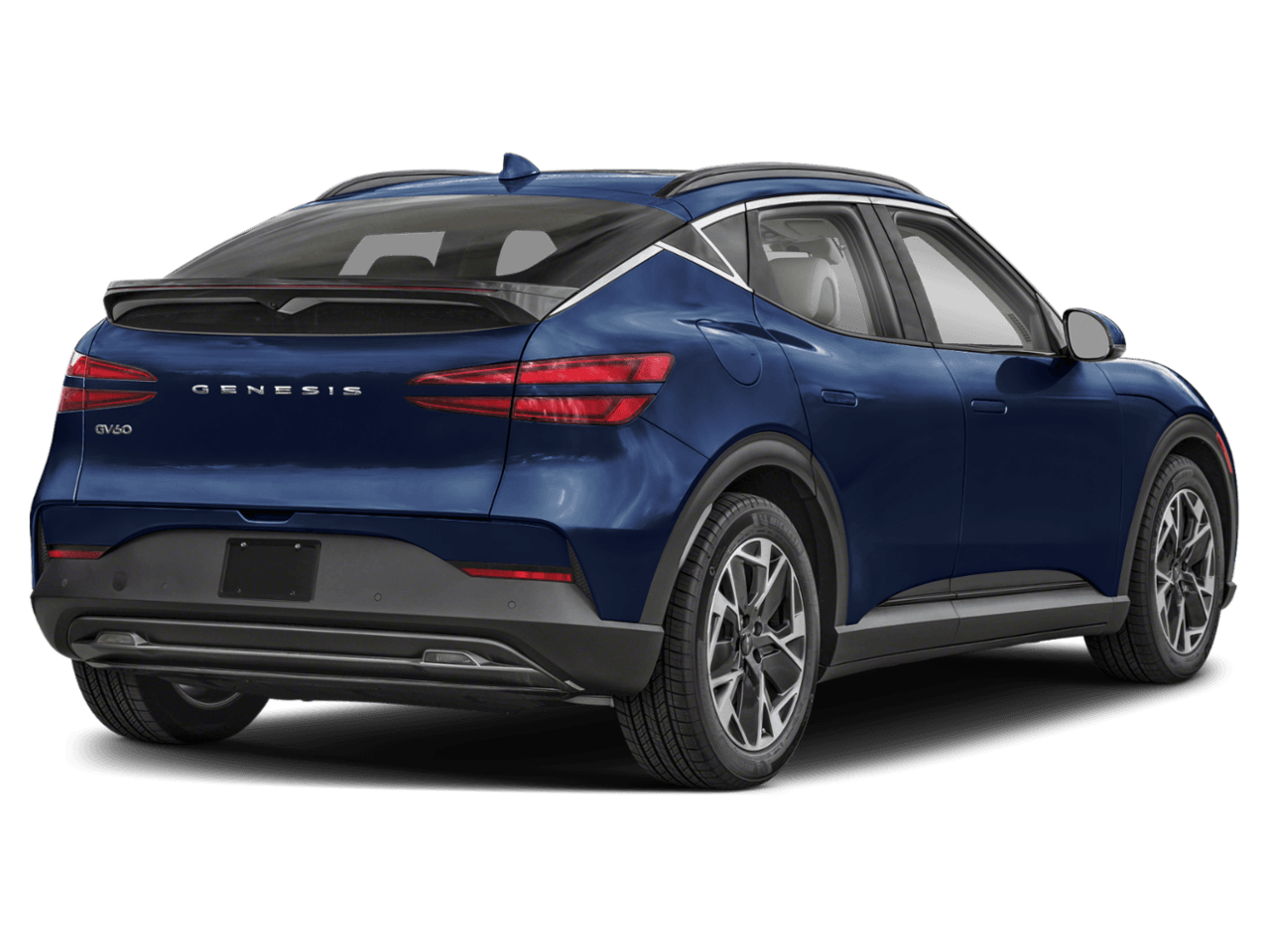 2025 Genesis GV60 Standard - Rear 3/4, facing to the right
