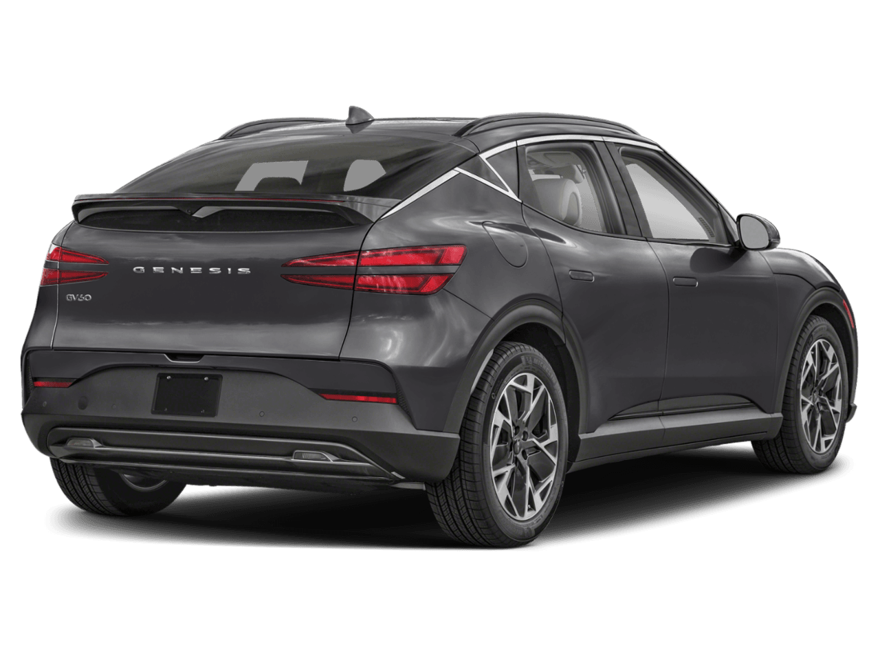 2025 Genesis GV60 Standard - Rear 3/4, facing to the right