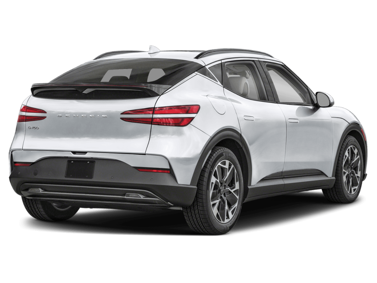 2025 Genesis GV60 Standard - Rear 3/4, facing to the right