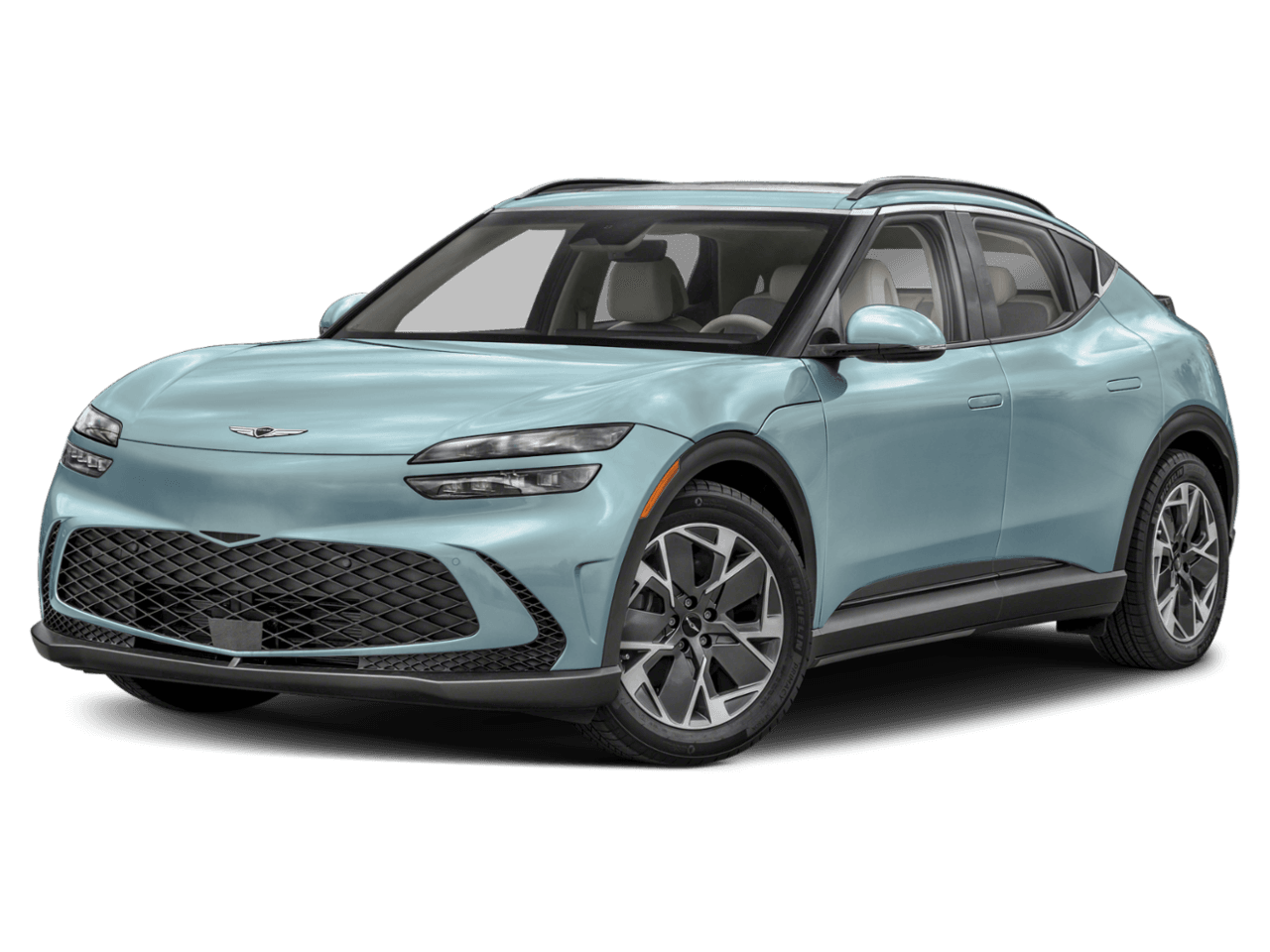 2025 Genesis GV60 Standard - Front 3/4, facing to the left