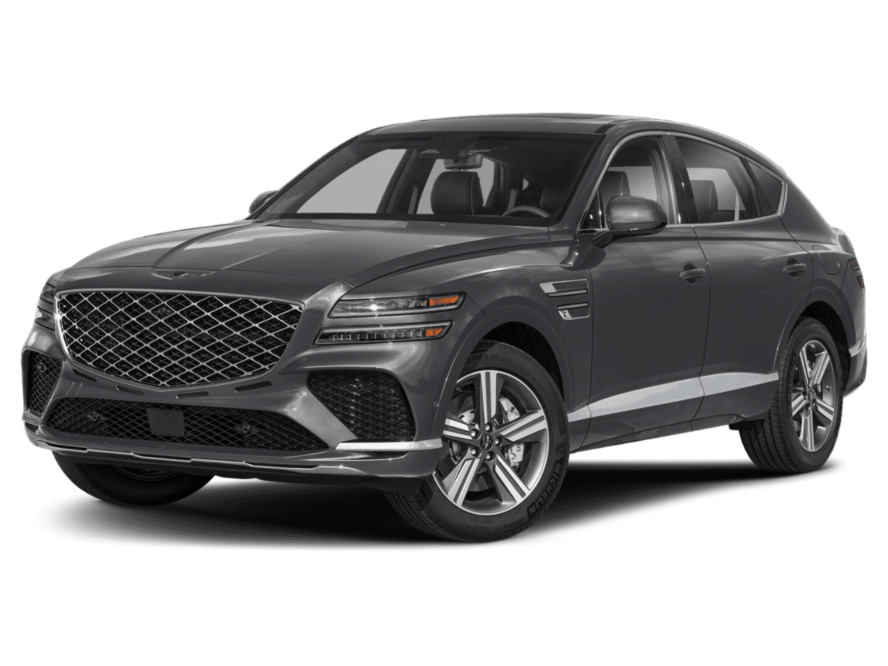 2025 Genesis GV80 Coupe 3.5T e-SC - Front 3/4, facing to the left