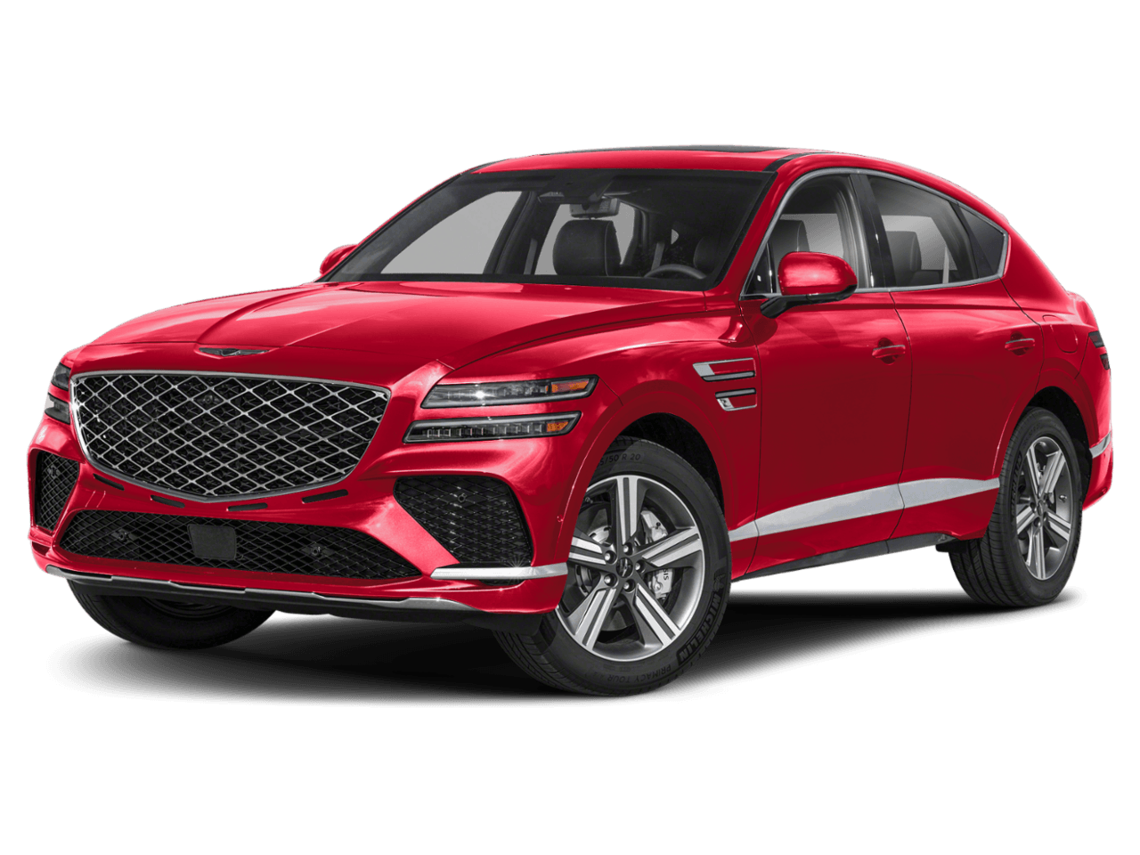 2025 Genesis GV80 Coupe 3.5T e-SC - Front 3/4, facing to the left