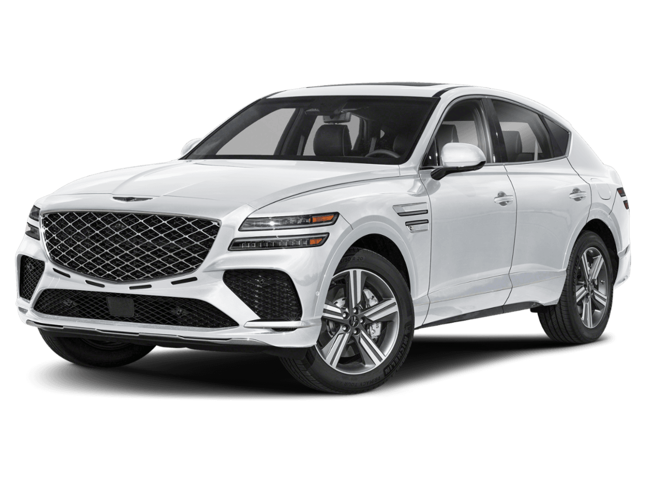 2025 Genesis GV80 Coupe 3.5T e-SC - Front 3/4, facing to the left