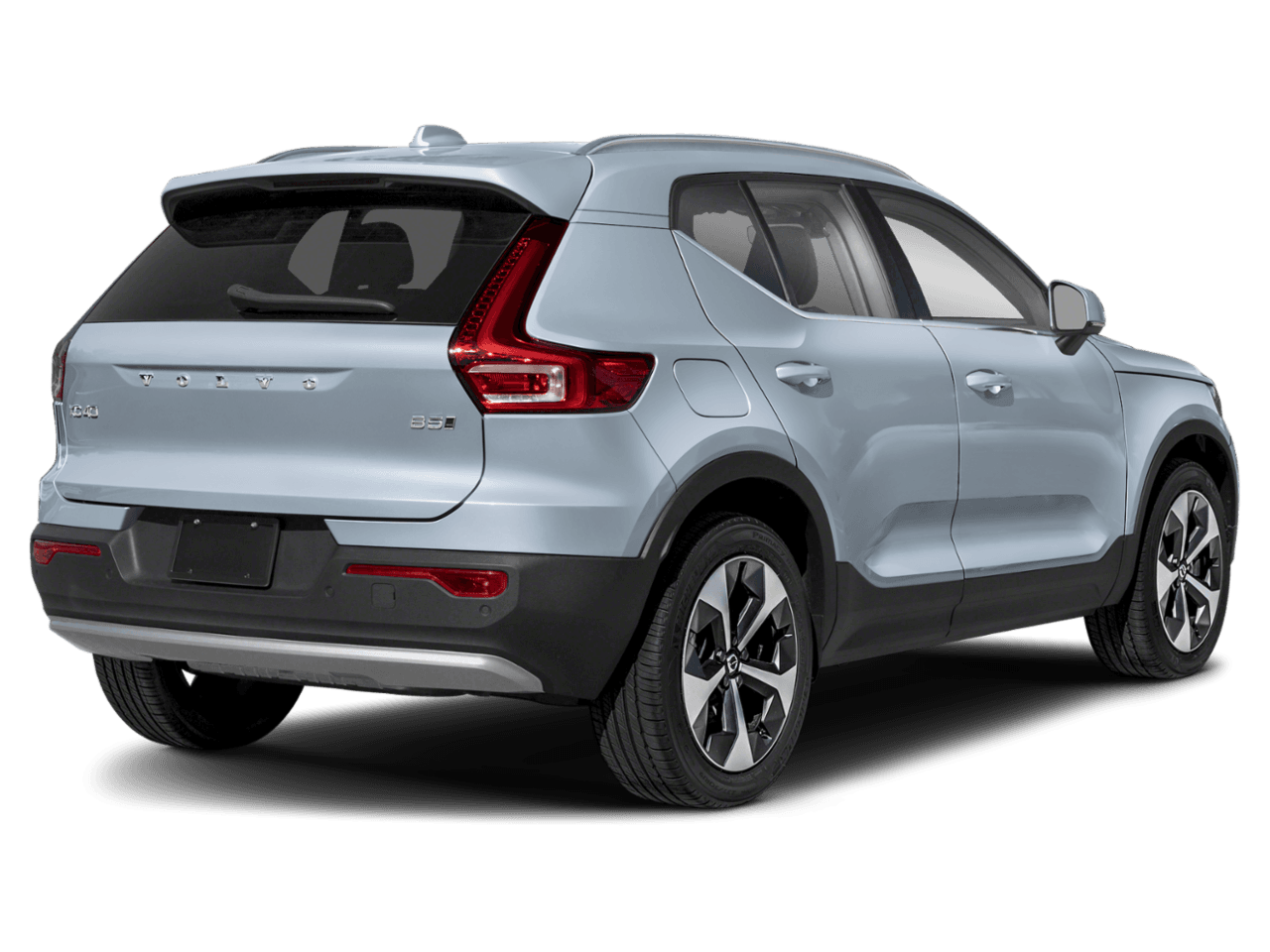 2025 Volvo XC40 B5 - Rear 3/4, facing to the right