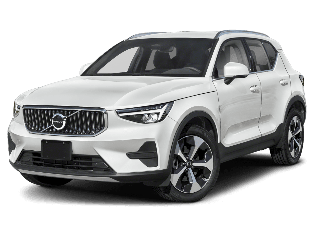 2025 Volvo XC40 Plus Bright Theme - Front 3/4, facing to the left