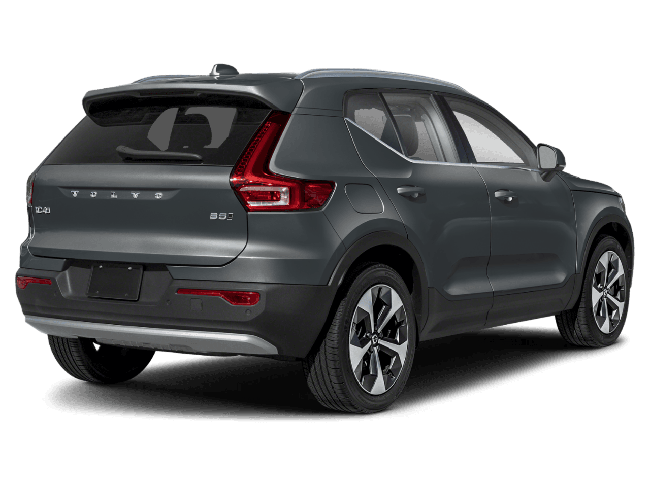 2025 Volvo XC40 B5 - Rear 3/4, facing to the right