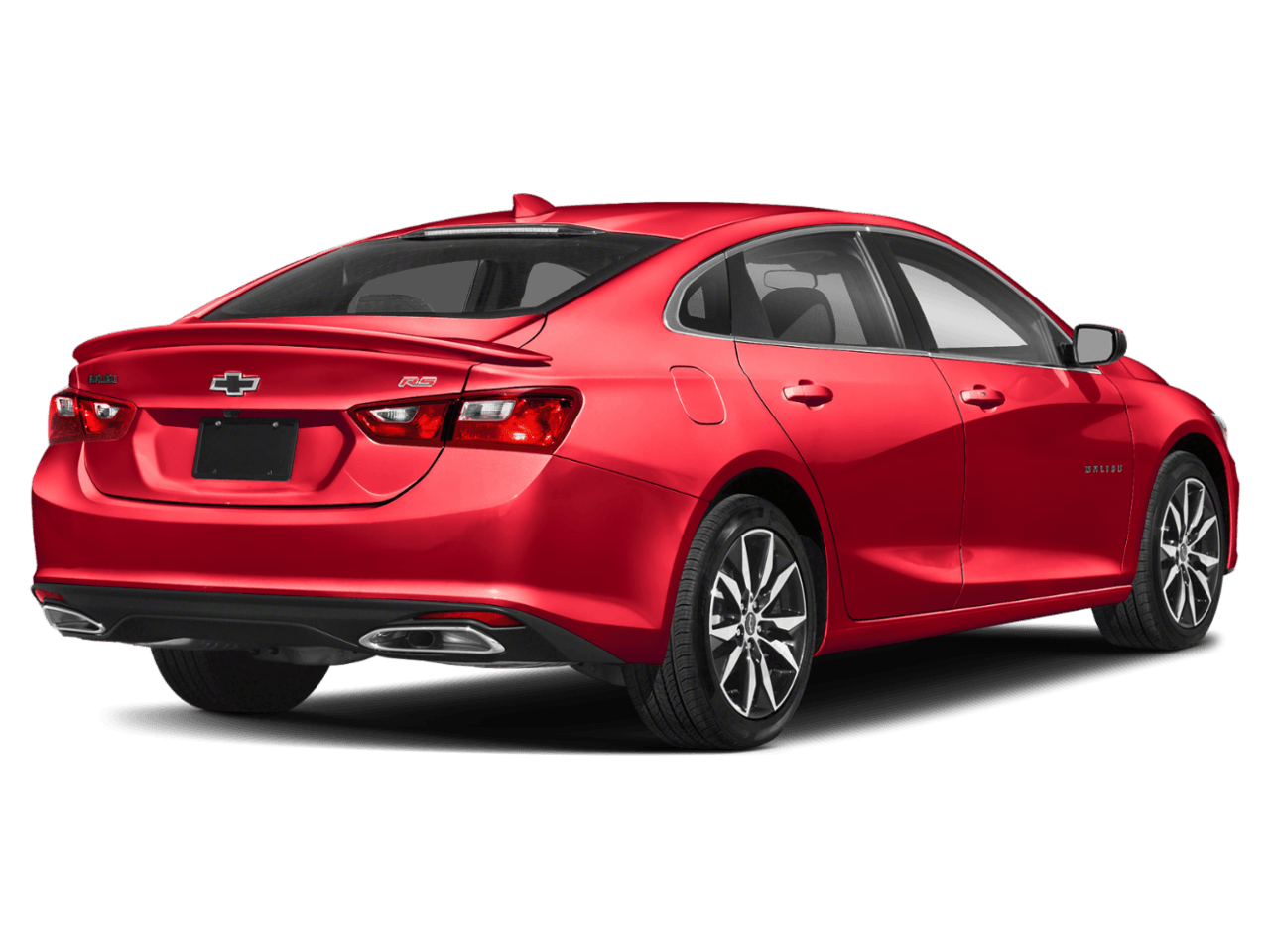 2025 Chevrolet Malibu RS - Rear 3/4, facing to the right