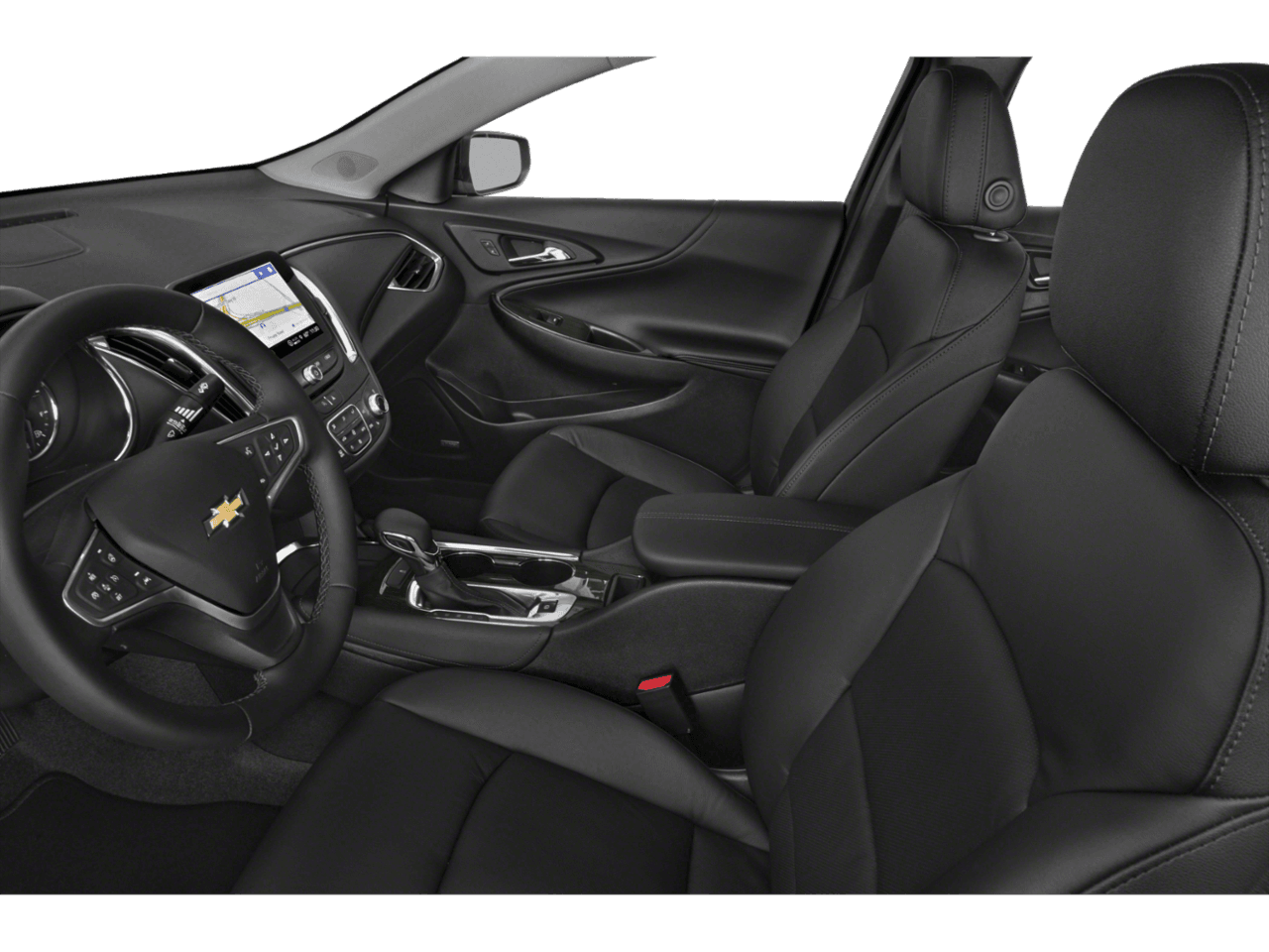 2025 Chevrolet Malibu LT - Interior Driver's Side with Door Open, Front Seat Feature