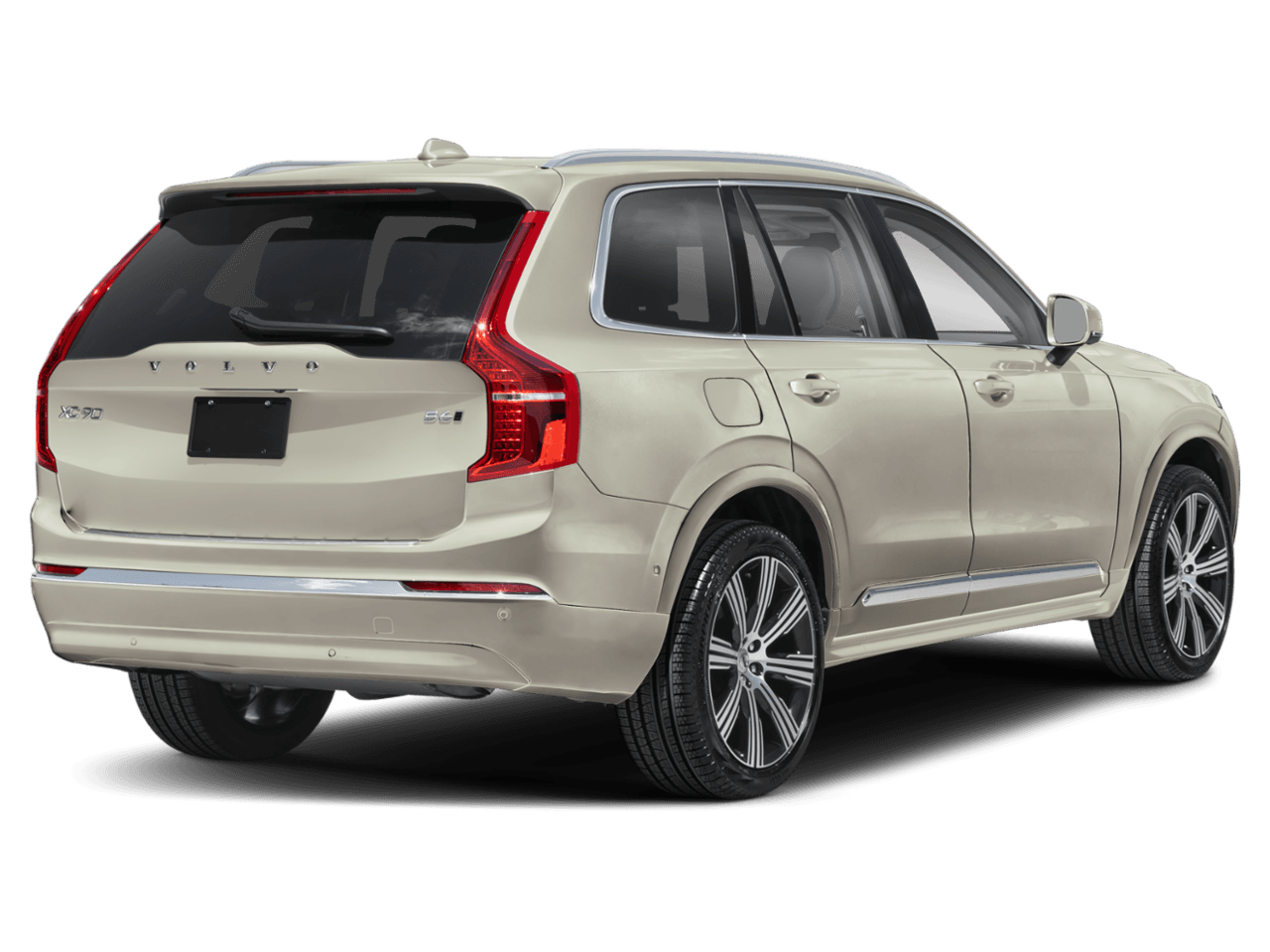 2025 Volvo XC90 B6 - Rear 3/4, facing to the right