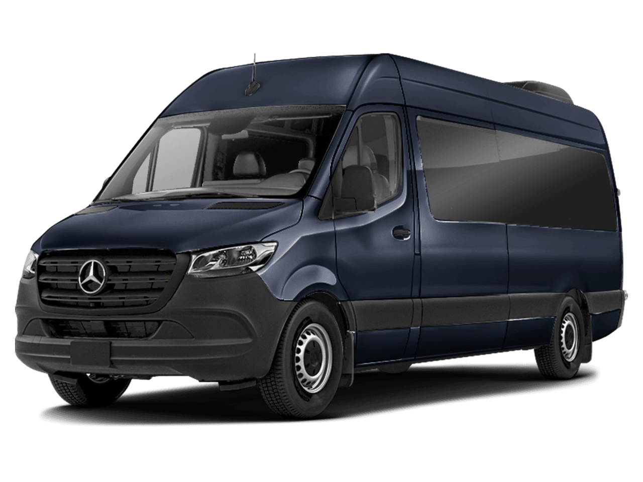 2025 Mercedes-Benz Sprinter Passenger Van  - Front 3/4, facing to the left
