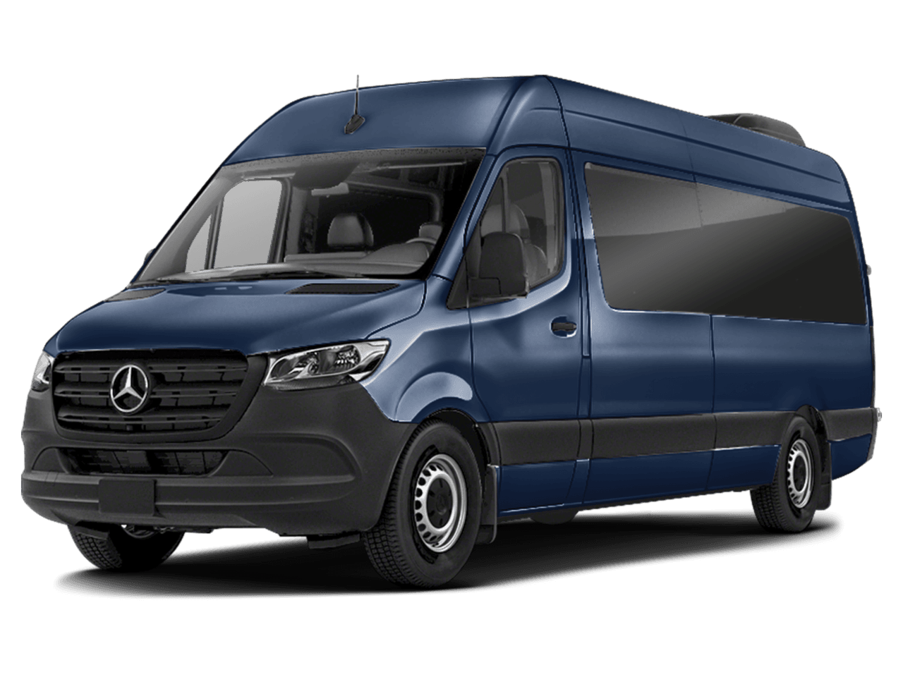 2025 Mercedes-Benz Sprinter Passenger Van  - Front 3/4, facing to the left