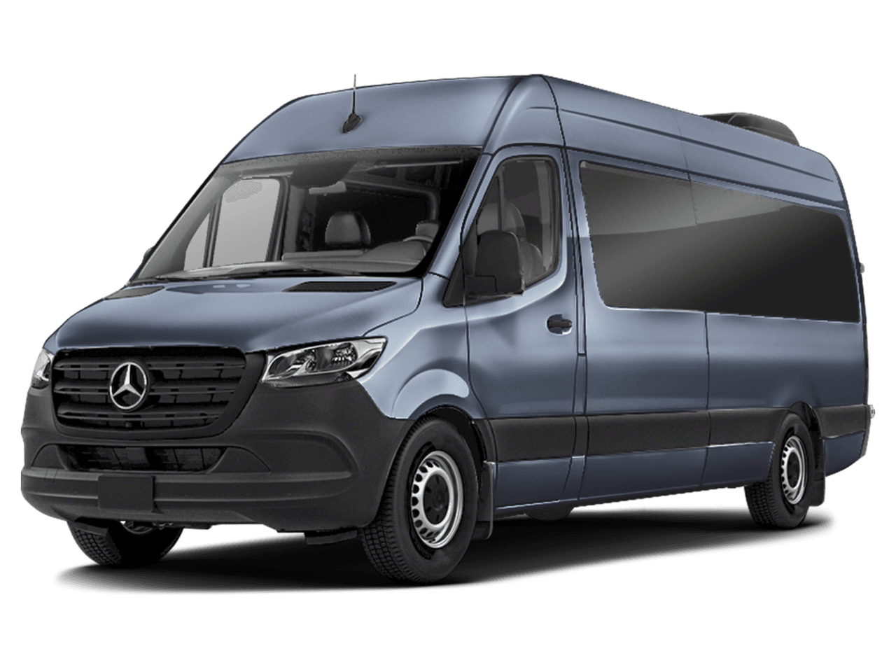 2025 Mercedes-Benz Sprinter Passenger Van  - Front 3/4, facing to the left