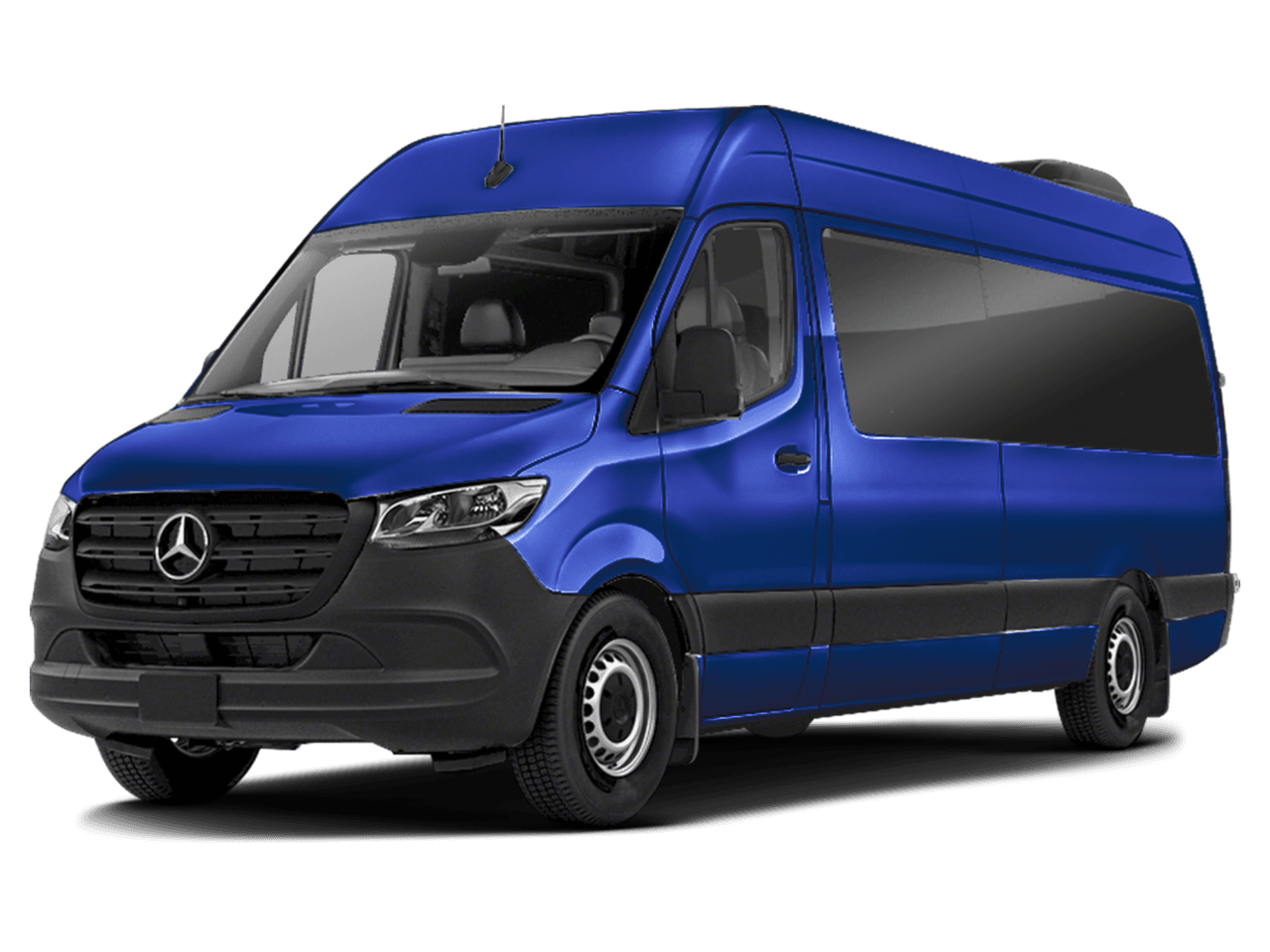 2025 Mercedes-Benz Sprinter Passenger Van  - Front 3/4, facing to the left