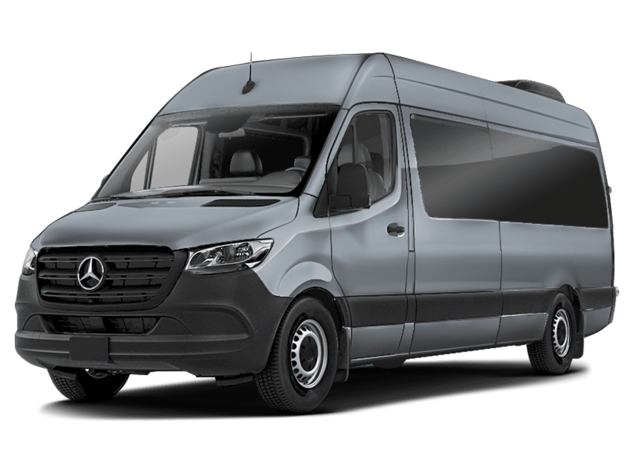 2025 Mercedes-Benz Sprinter Passenger Van  - Front 3/4, facing to the left