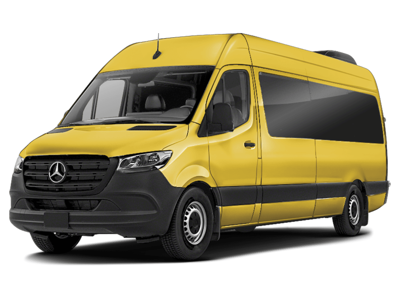 2025 Mercedes-Benz Sprinter Passenger Van  - Front 3/4, facing to the left