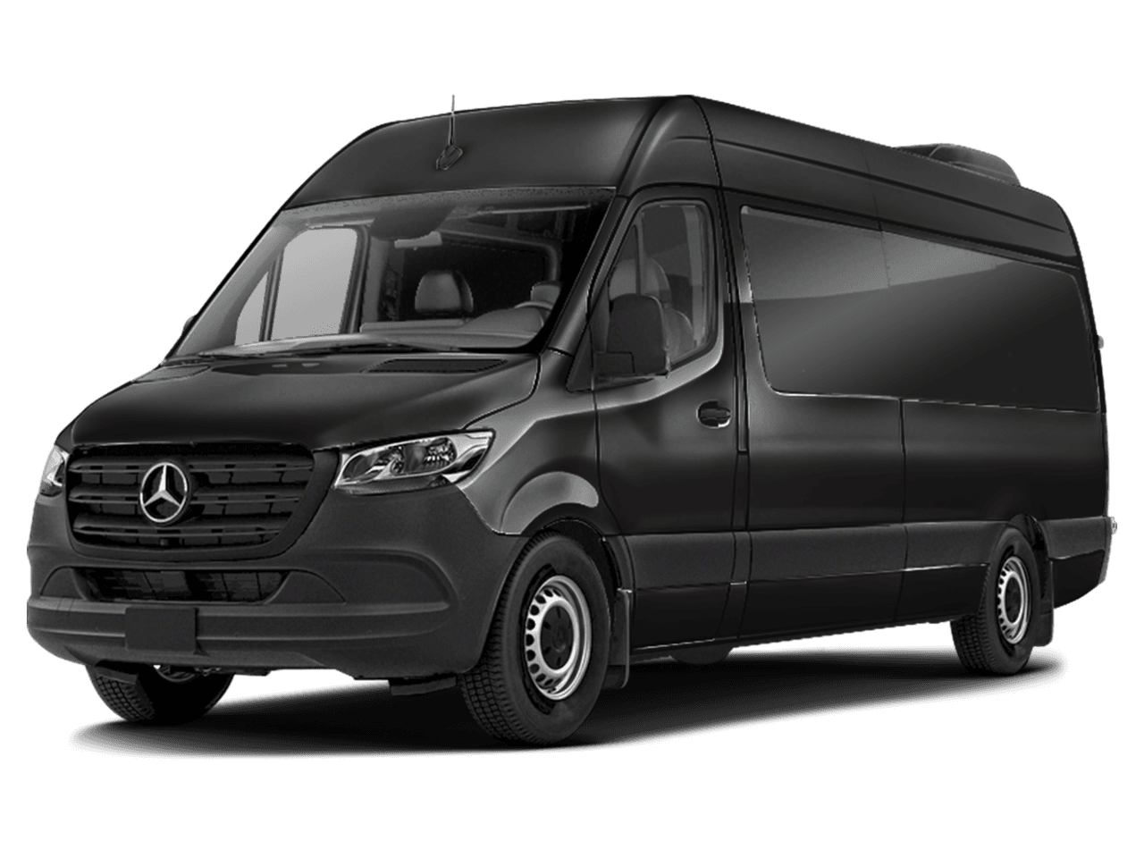 2025 Mercedes-Benz Sprinter Passenger Van  - Front 3/4, facing to the left