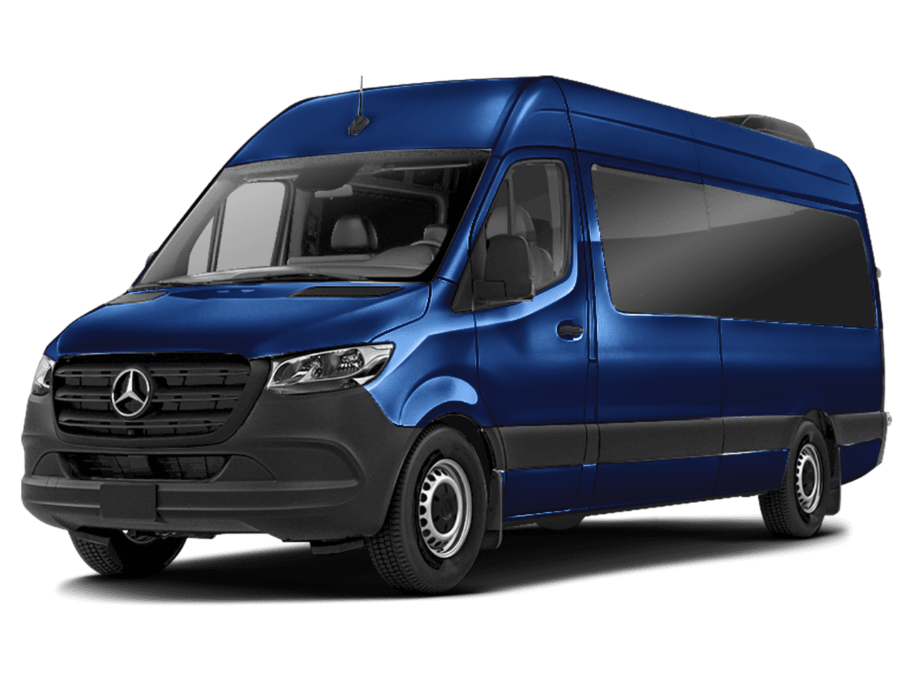 2025 Mercedes-Benz Sprinter Passenger Van  - Front 3/4, facing to the left