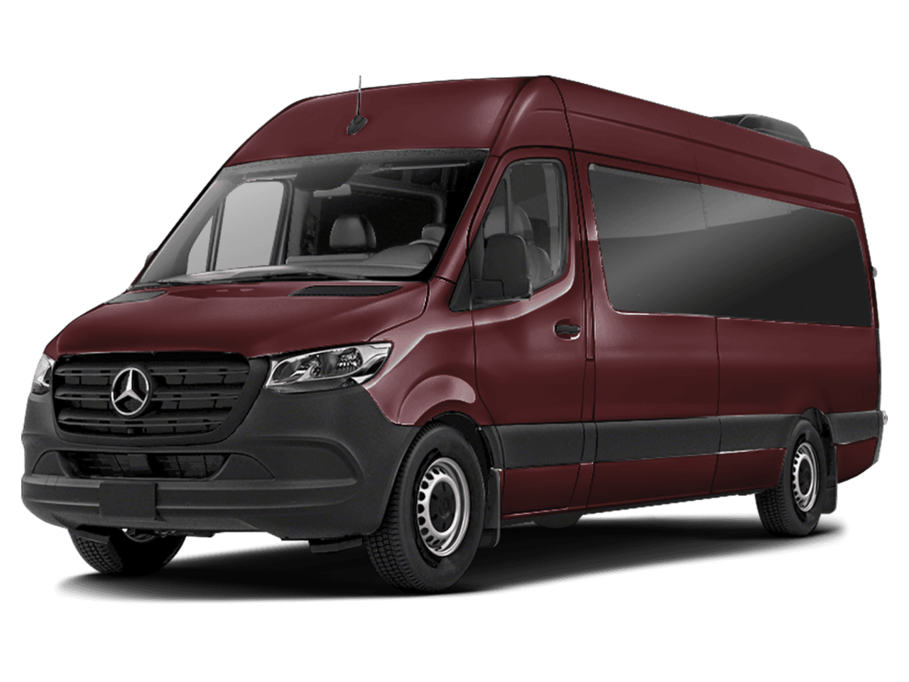 2025 Mercedes-Benz Sprinter Passenger Van  - Front 3/4, facing to the left