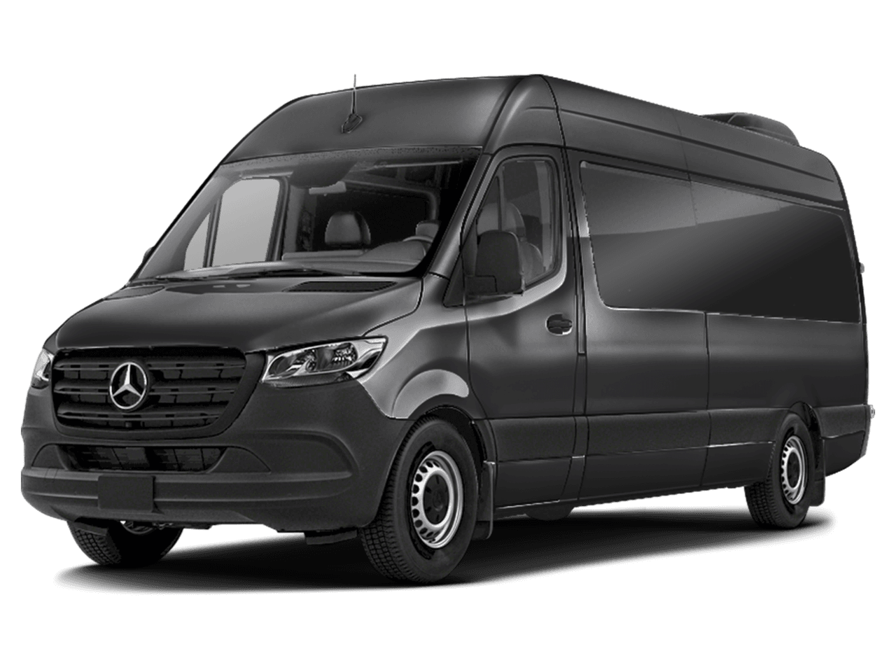 2025 Mercedes-Benz Sprinter Passenger Van  - Front 3/4, facing to the left